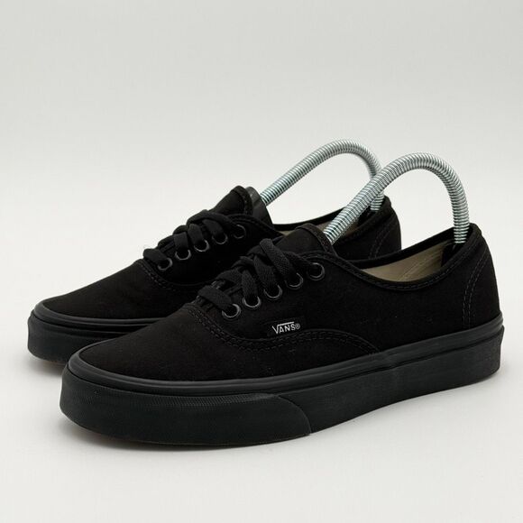 Vans Shoes - Vans Atwood Black Canvas Lace Up Skateboarding Sneakers - US Men’s 6.5 / Women 8